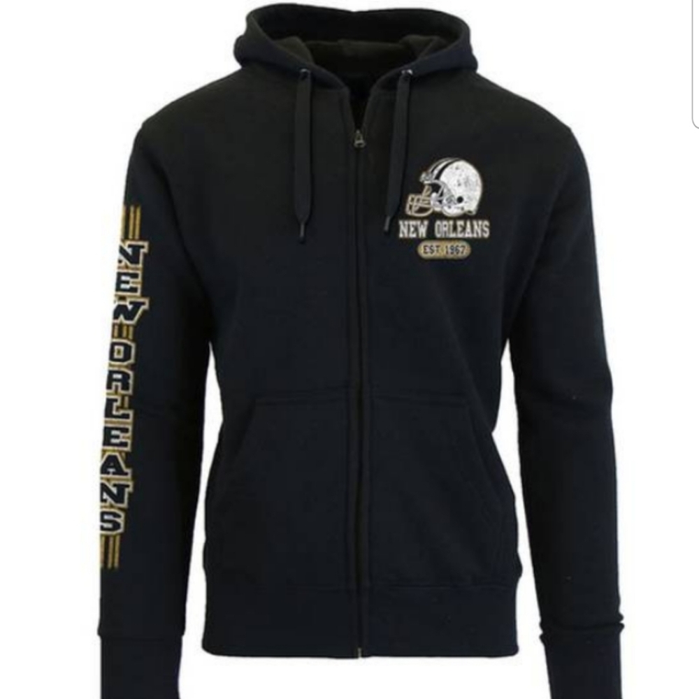 Women's Game Day Football Zip-Up Hoodie